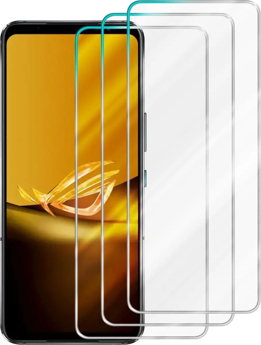 Cadorabo 3x Screenprotector geschikt voor Asus ROG Phone 6 / 6D
