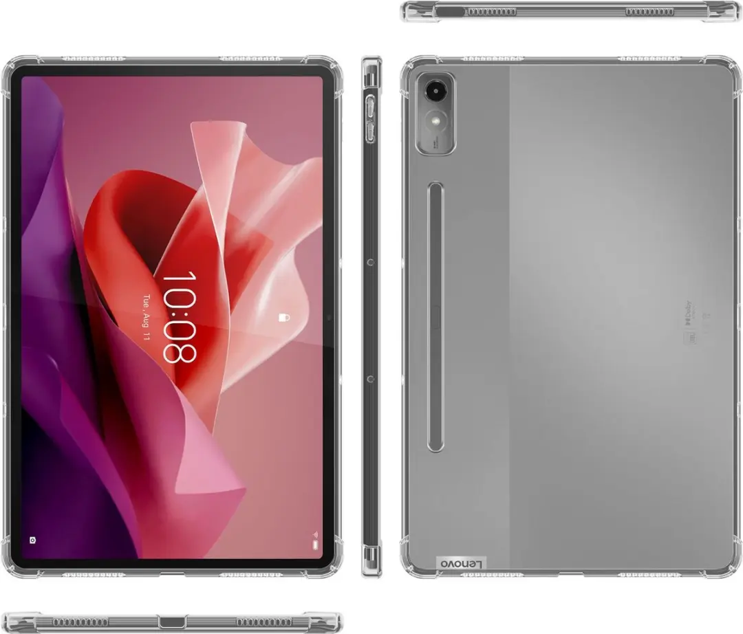 Cadorabo Hoesje geschikt voor Lenovo Tab P12 in VOLLEDIG TRANSPARANT