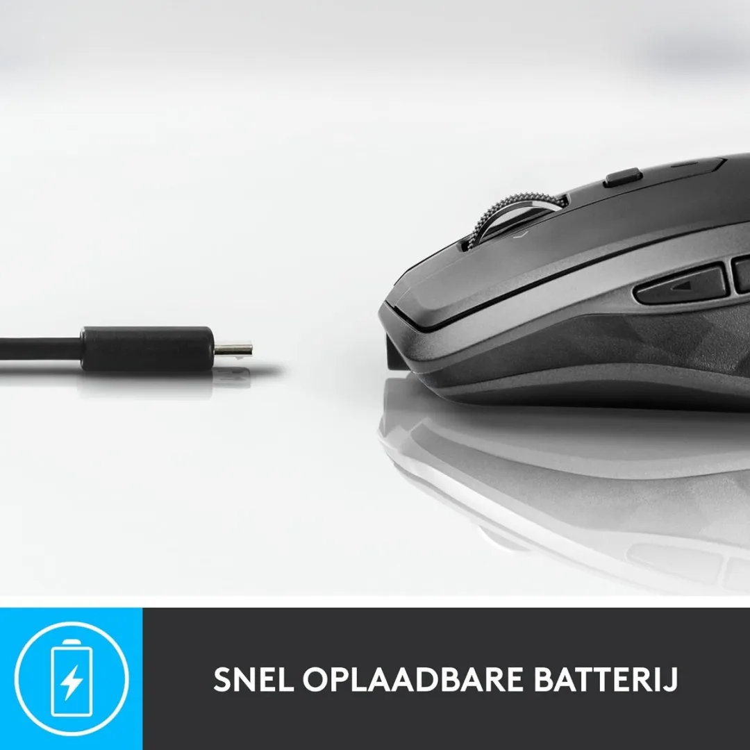 Logitech MX Anywhere 2S 910-007231 Draadloze Muis - Zwart - afbeelding 5 van 6