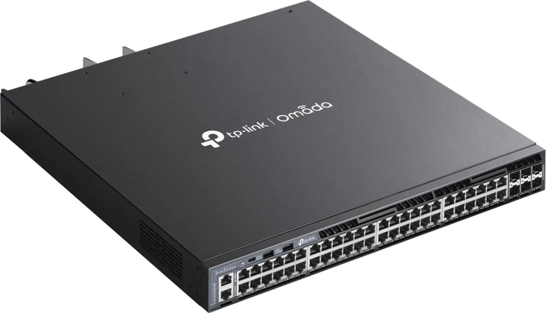 TP-Link Omada SG6654XHP Managed L3 Switch - 48x PoE+ 1000Mbit - Zwart