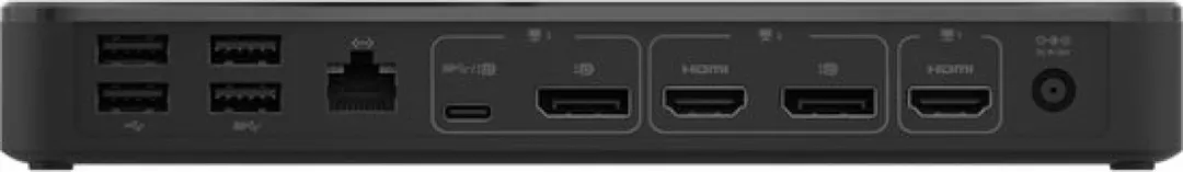 Belkin USB-C Triple Display Dock INC003VFBK - 14 Poorten - 65W PD - 4K