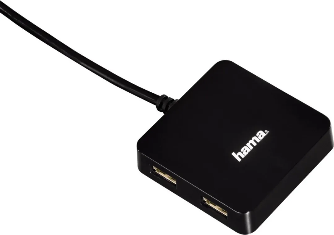 Hama USB2.0 Hub 00012131 - 4 Poorten - Kleurenmix