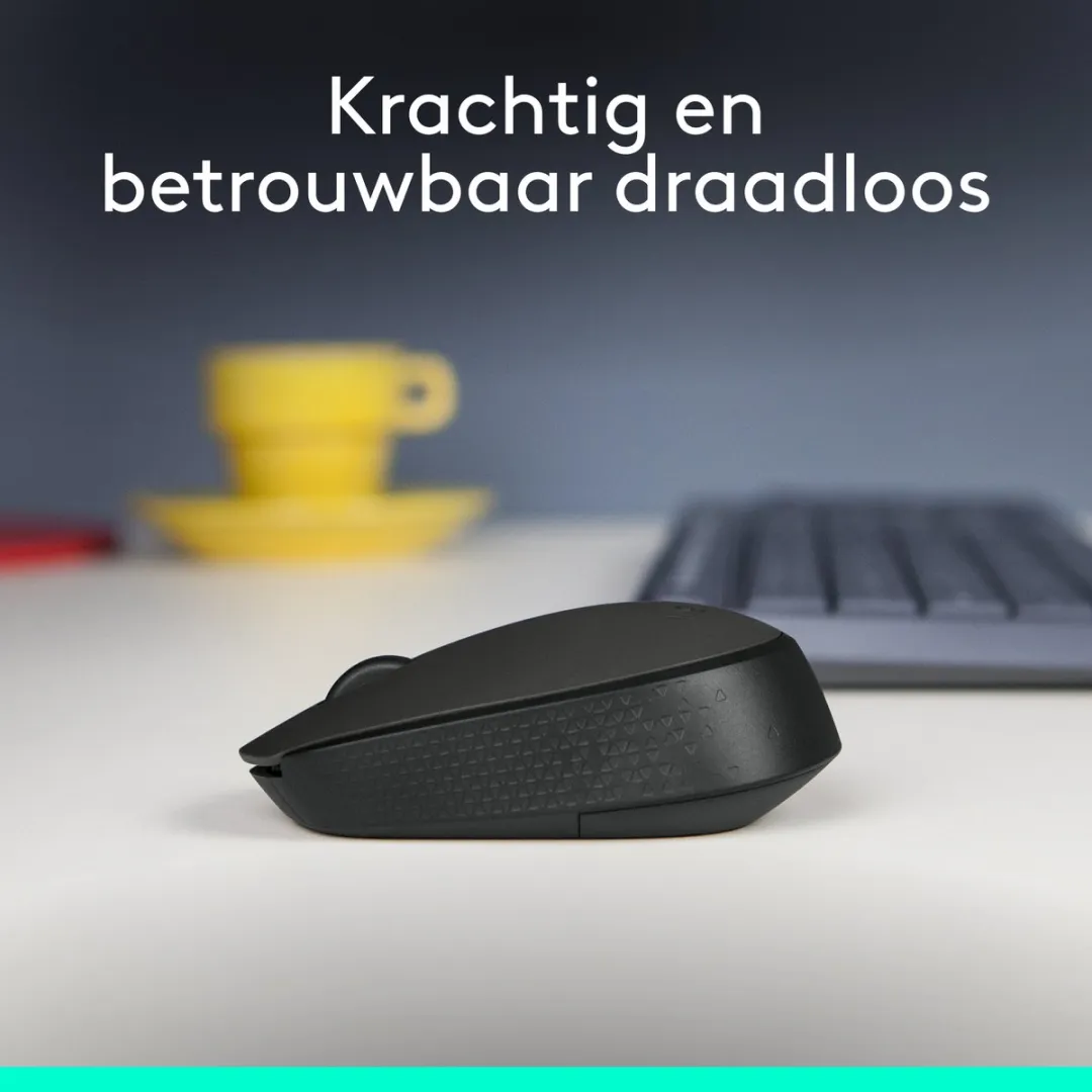 Logitech B170 Draadloze Muis - Zwart