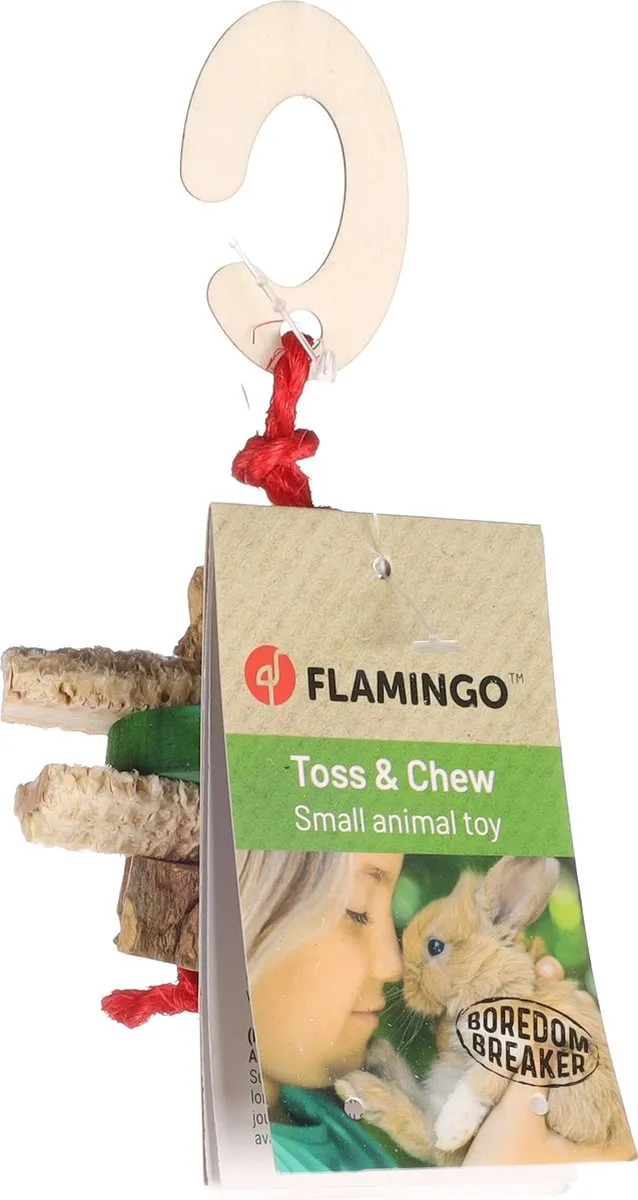 Flamingo Wazir Ks Wazir 14cm Speelgoed Knaagdier - Meerkleurig