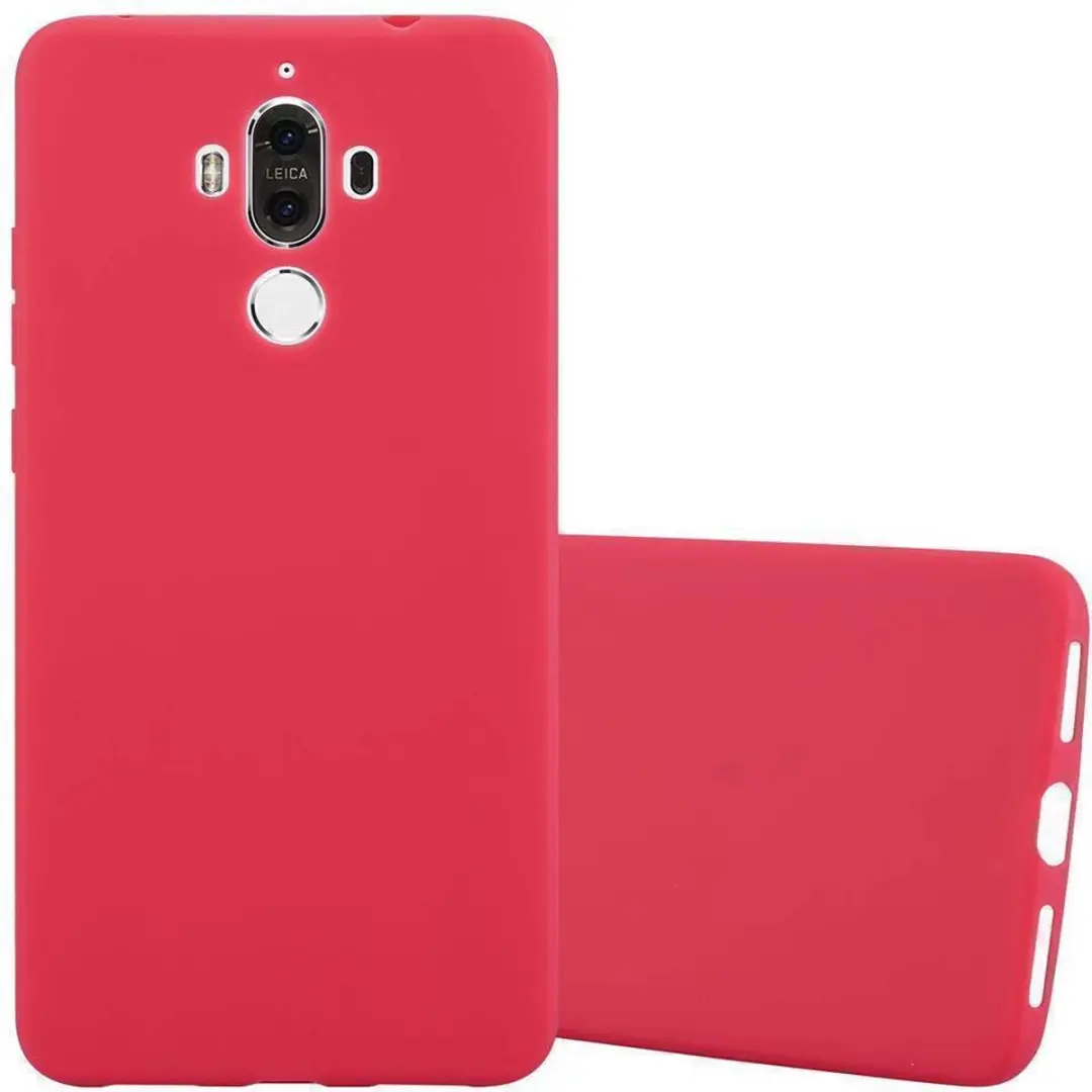 Cadorabo Hoesje geschikt voor Huawei MATE 9 in CANDY ROOD
