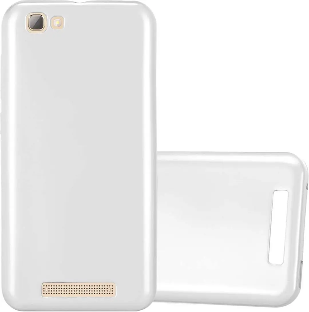 Cadorabo Hoesje geschikt voor ZTE Blade A612 in METALLIC ZILVER