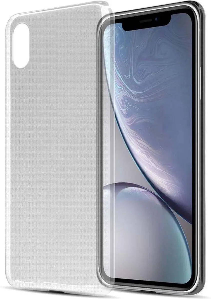 Cadorabo Hoesje geschikt voor Apple iPhone XR in VOLLEDIG TRANSPARANT
