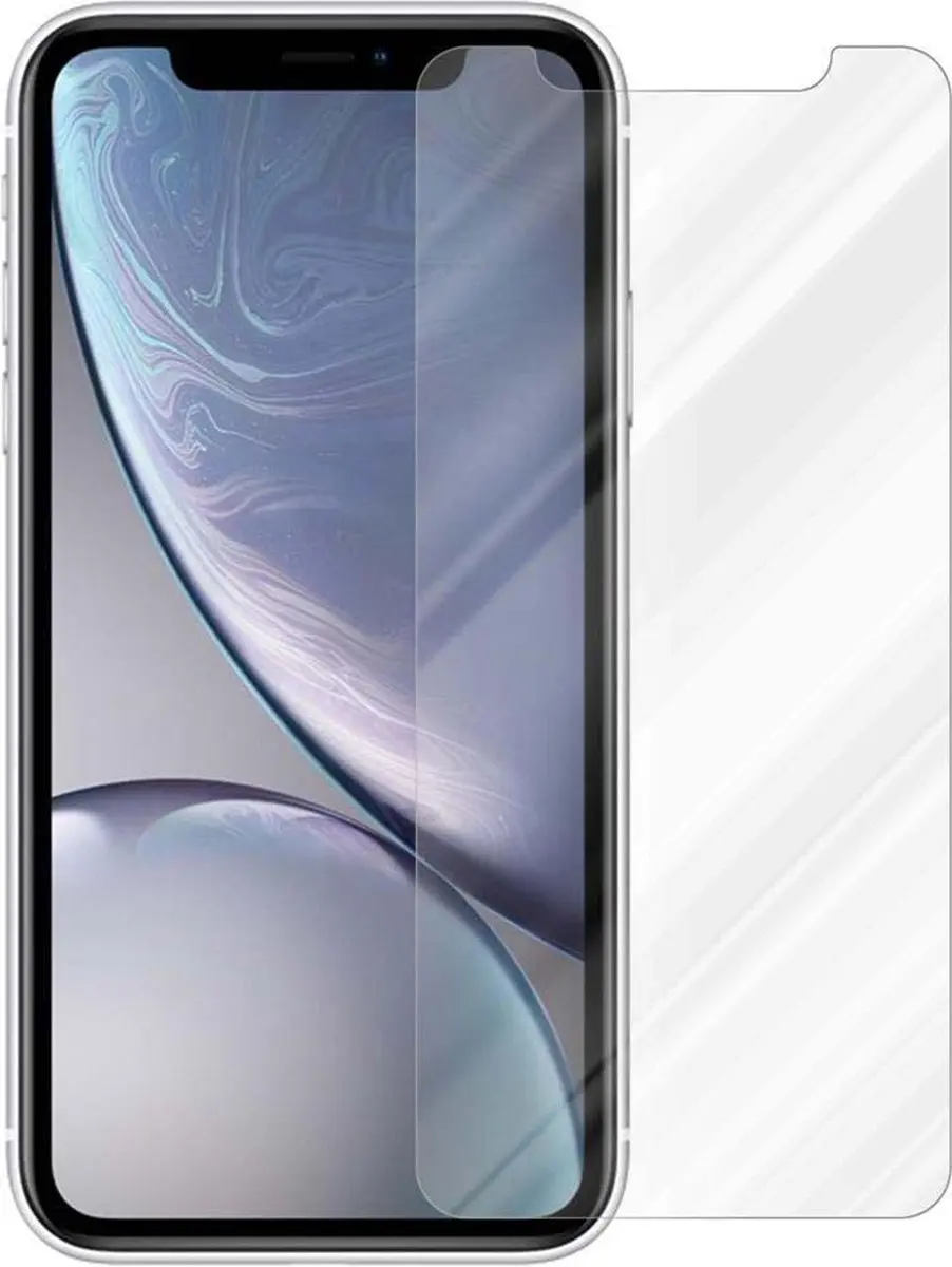 Cadorabo Pantser film geschikt voor Apple iPhone XR in KRISTALHELDER