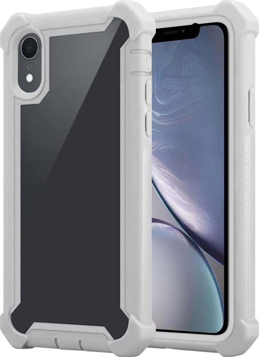 Cadorabo Hoesje geschikt voor Apple iPhone XR in BERK GRIJS