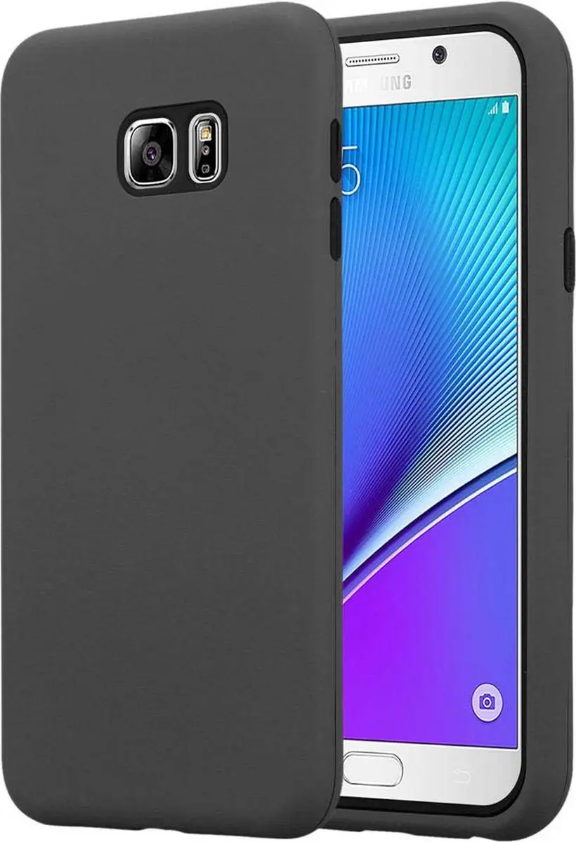 Cadorabo Hoesje geschikt voor Samsung Galaxy NOTE 5 in KWART GRIJS