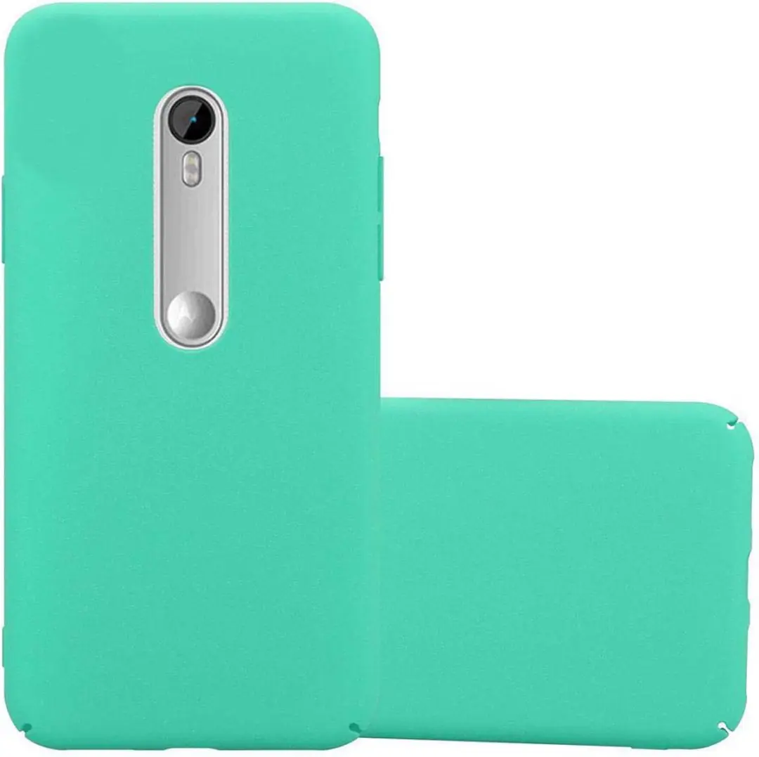 Cadorabo Hoesje geschikt voor Motorola MOTO G3 in FROSTY GROEN