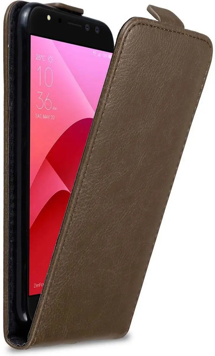 Cadorabo Hoesje geschikt voor Asus ZenFone 4 Selfie PRO in KOFFIE BRUIN