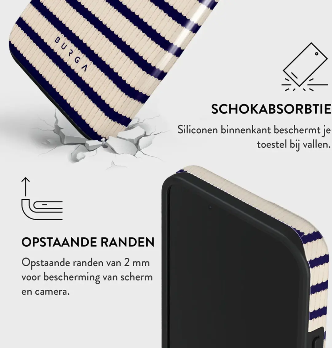 Burga Tough Backcover MagSafe iPhone 13 Hoesje - Old Money - afbeelding 6 van 6