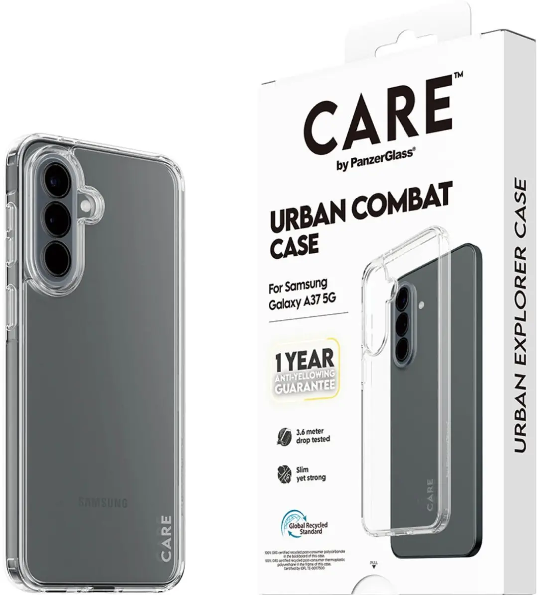 PanzerGlass CARE Urban Combat Hoesje Samsung Galaxy A37 5G - afbeelding 3 van 6