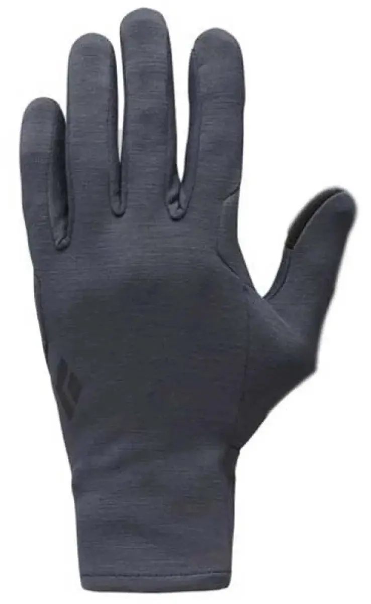 Black Diamond Midweight Ski-onderhandschoenen - Charcoal - L