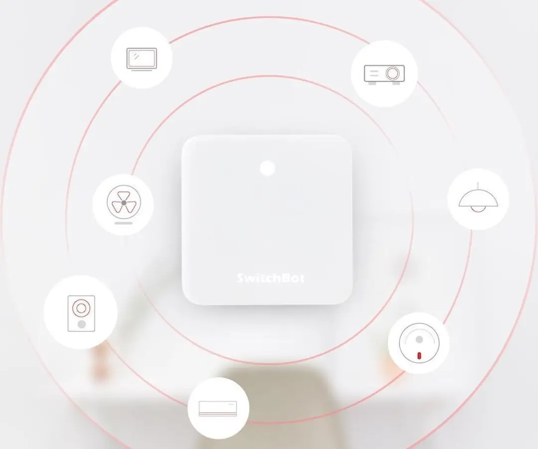 SwitchBot Hub Mini - Slimme Afstandsbediening Hub - Wit - afbeelding 2 van 6