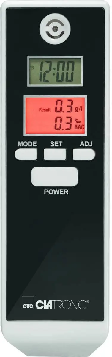 Clatronic AT 3605 Alcoholtester - afbeelding 3 van 6