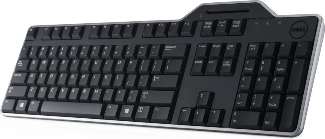 Dell KB813 USB Toetsenbord SmartCard-lezer - Zwart