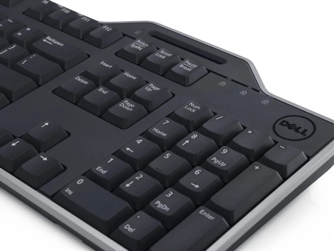 Dell KB813 USB Toetsenbord SmartCard-lezer - Zwart