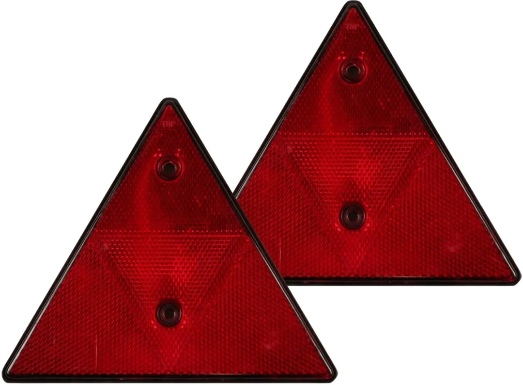 Benson driehoek reflector rood