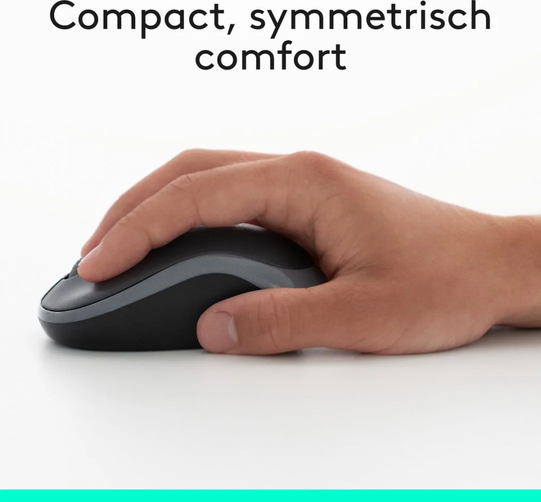 Logitech MK270 Draadloos Toetsenbord en Muis - Zwart