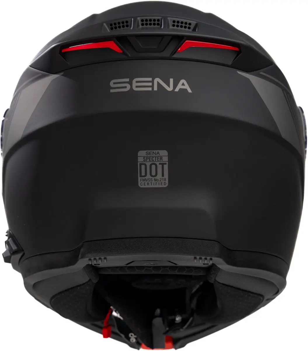 Sena Specter Motorhelm - Matt Black - M - afbeelding 3 van 6