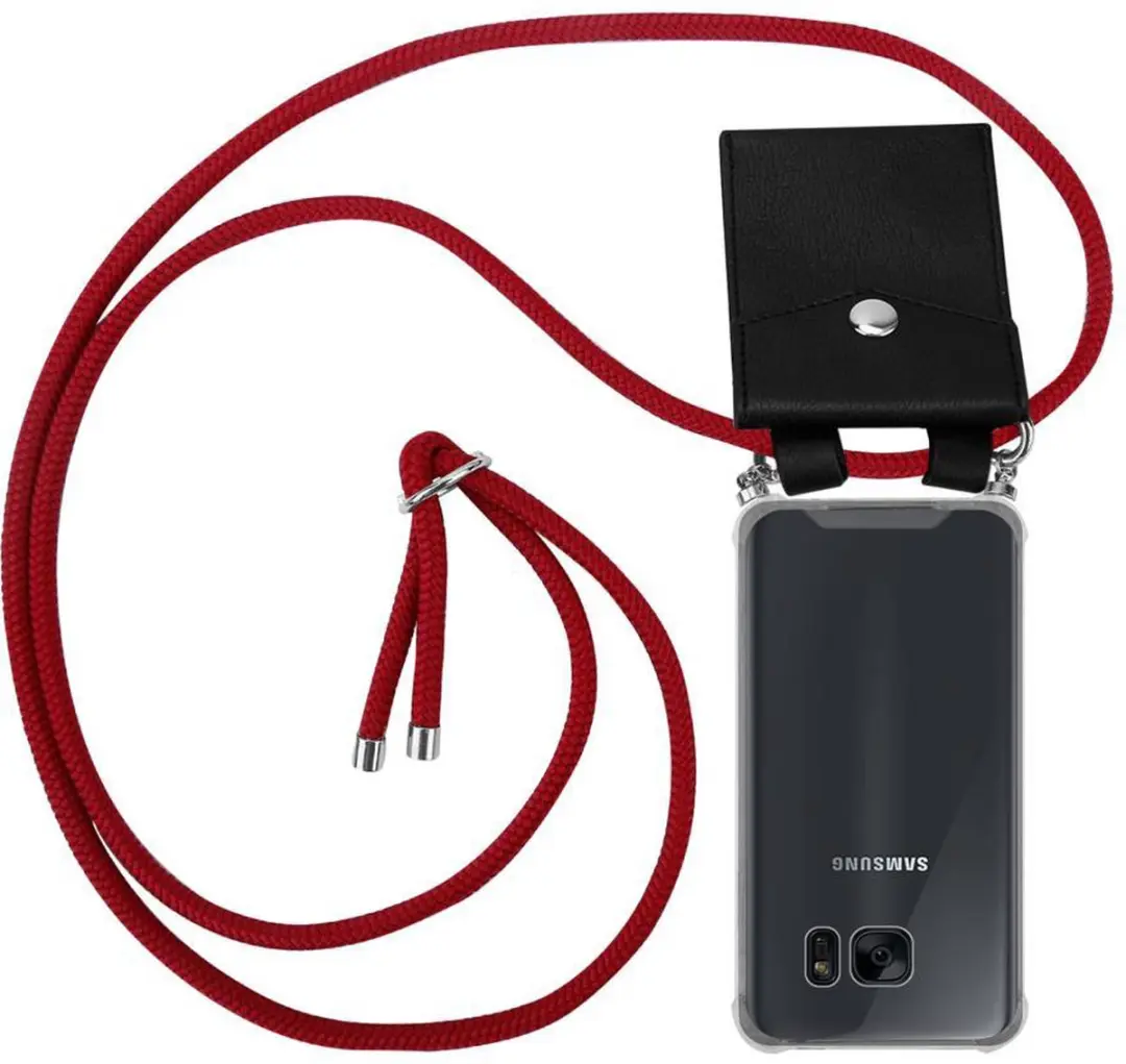 Cadorabo Hoesje geschikt voor Samsung Galaxy S7 in ROBIJN ROOD