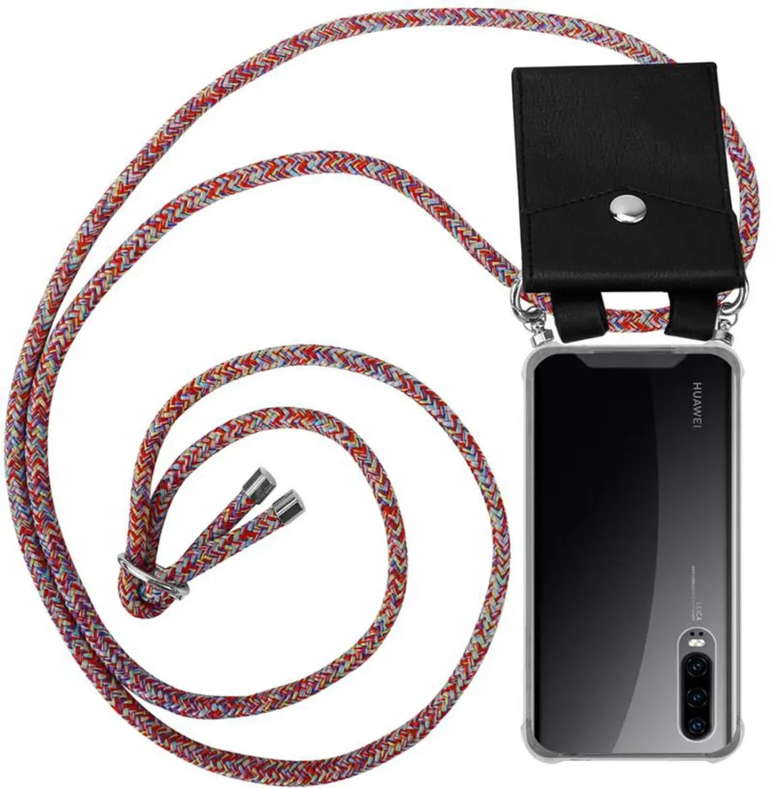 Cadorabo Hoesje geschikt voor Huawei P30 in KLEURRIJKE PAPEGAAI