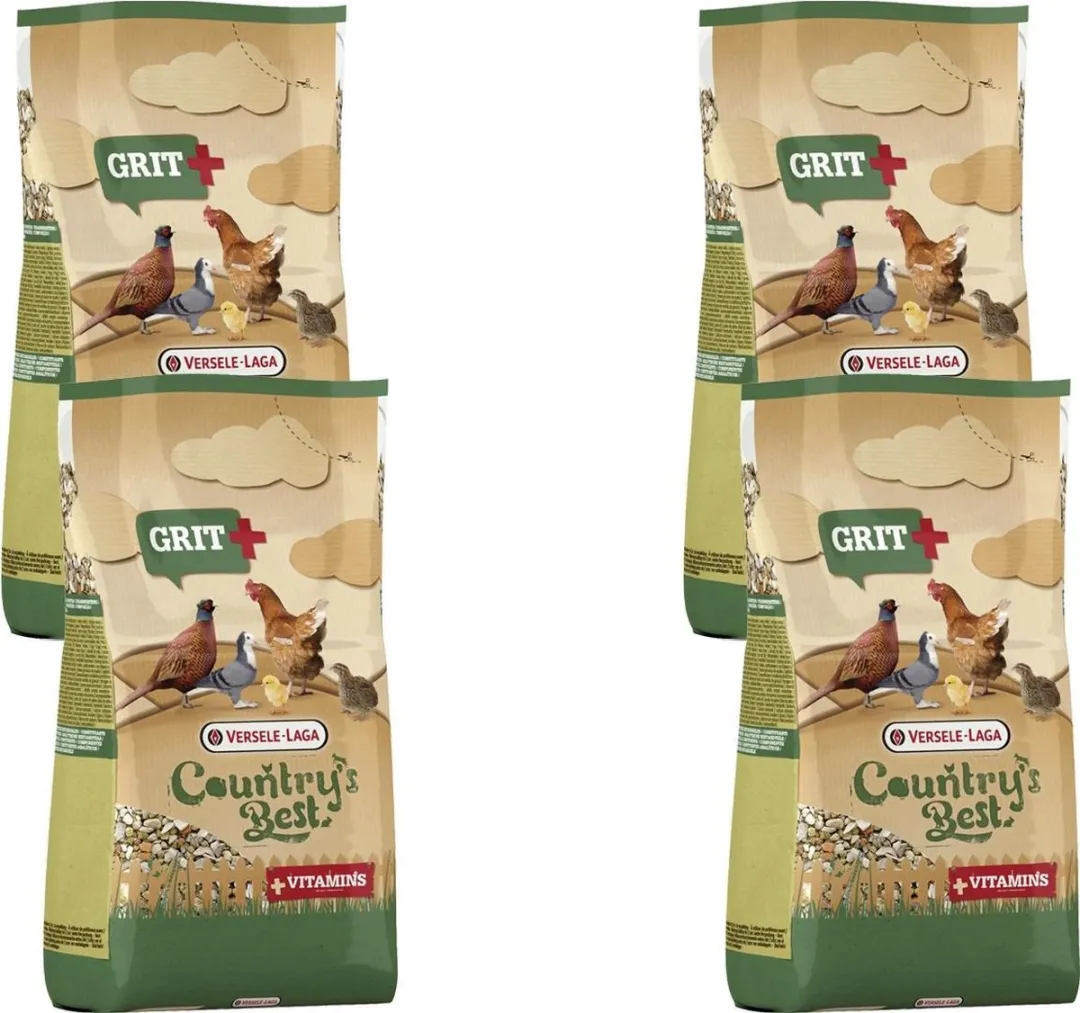Versele-Laga Country's Best Grit Plus Kippenvoer - 6 kg (4x1,5 kg)