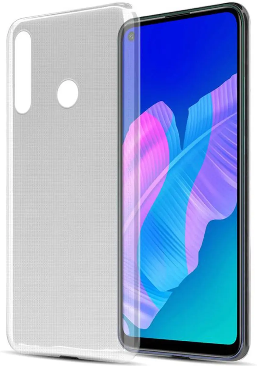 Cadorabo Hoesje geschikt voor Huawei P40 LITE E in VOLLEDIG TRANSPARANT