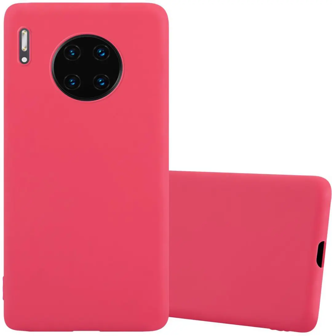 Cadorabo Hoesje geschikt voor Huawei MATE 30 PRO in CANDY ROOD