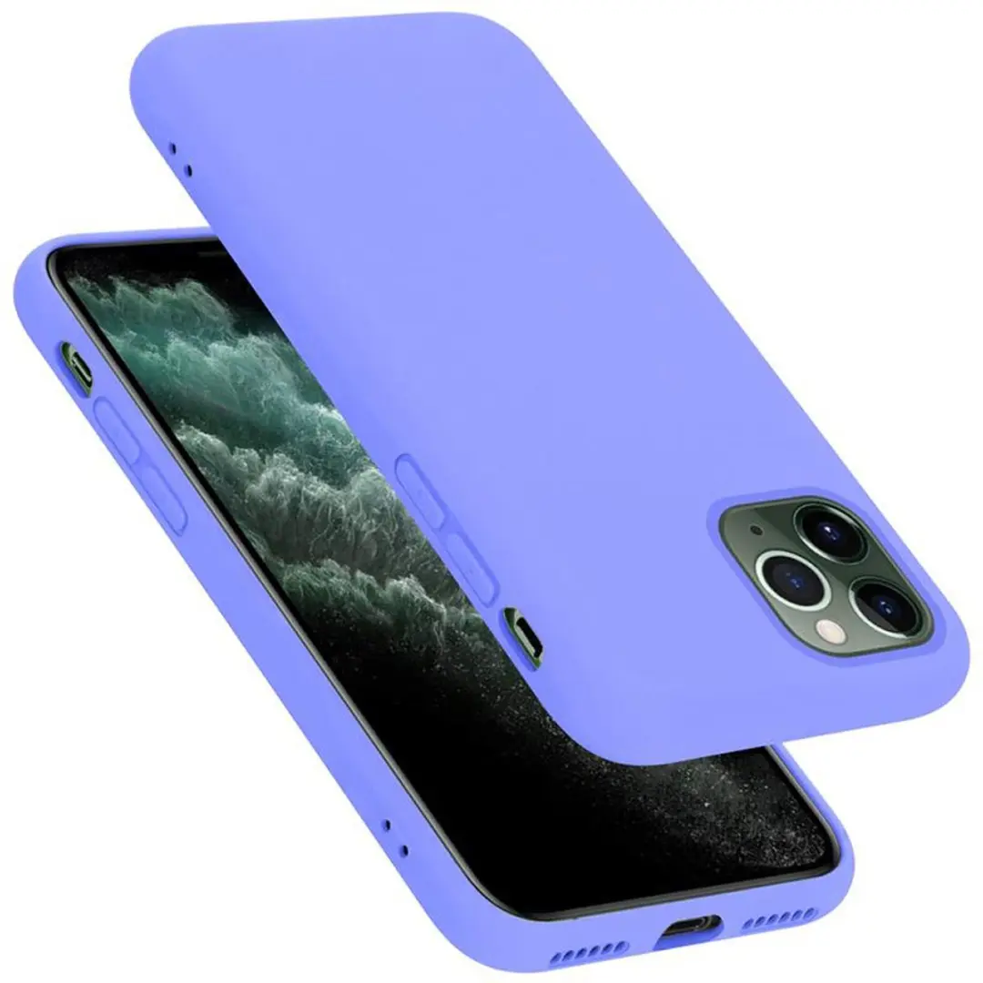 Cadorabo Hoesje geschikt voor Apple iPhone 11 PRO MAX in LIQUID LICHT PAARS