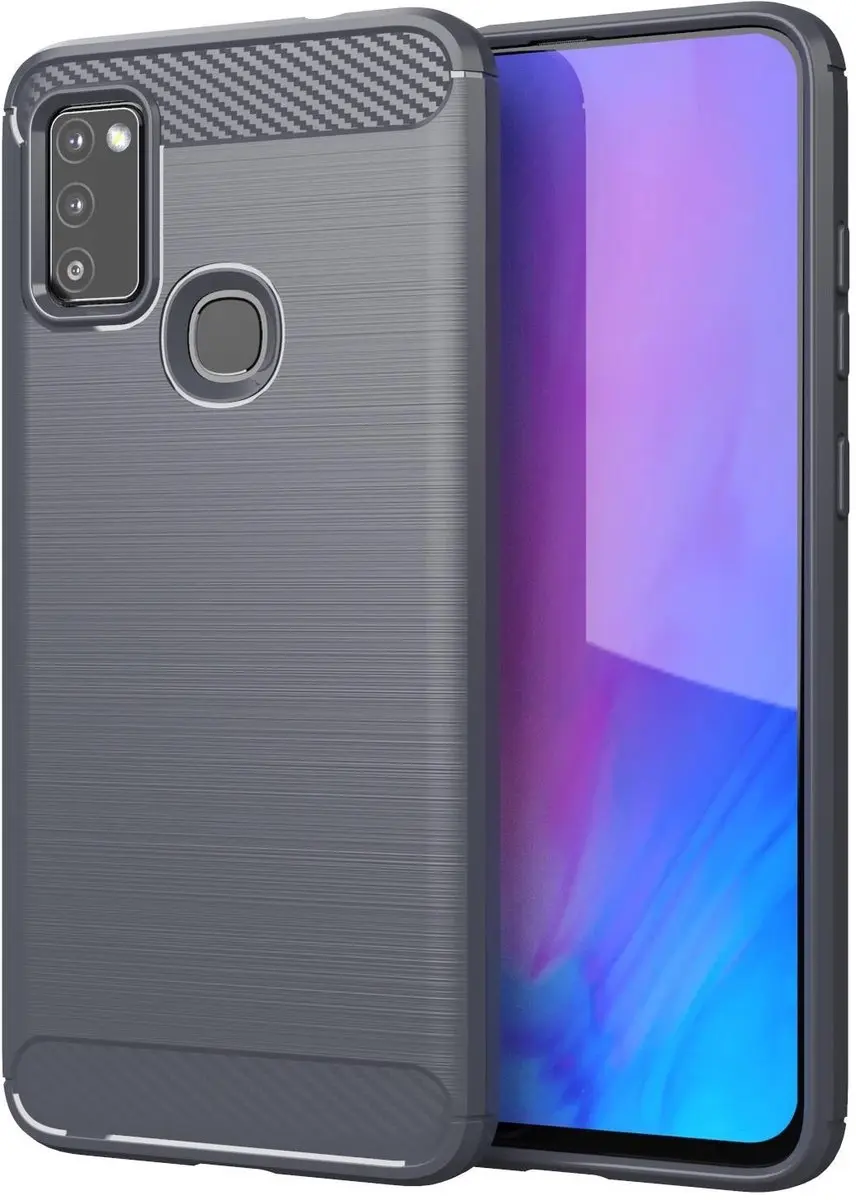 Cadorabo Hoesje geschikt voor Samsung Galaxy M51 in BRUSHED GRIJS