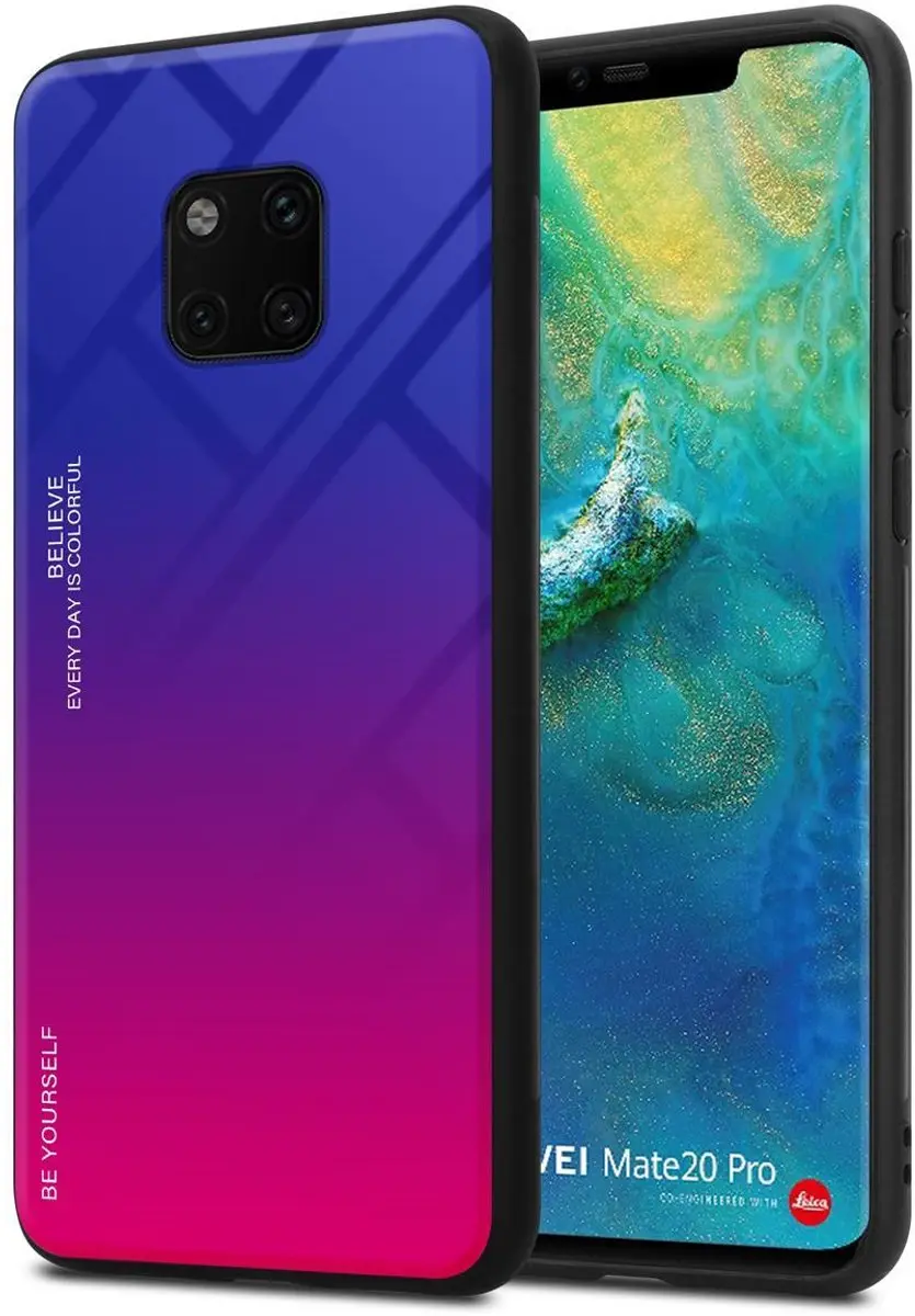 Cadorabo Hoesje geschikt voor Huawei MATE 20 PRO in PAARS