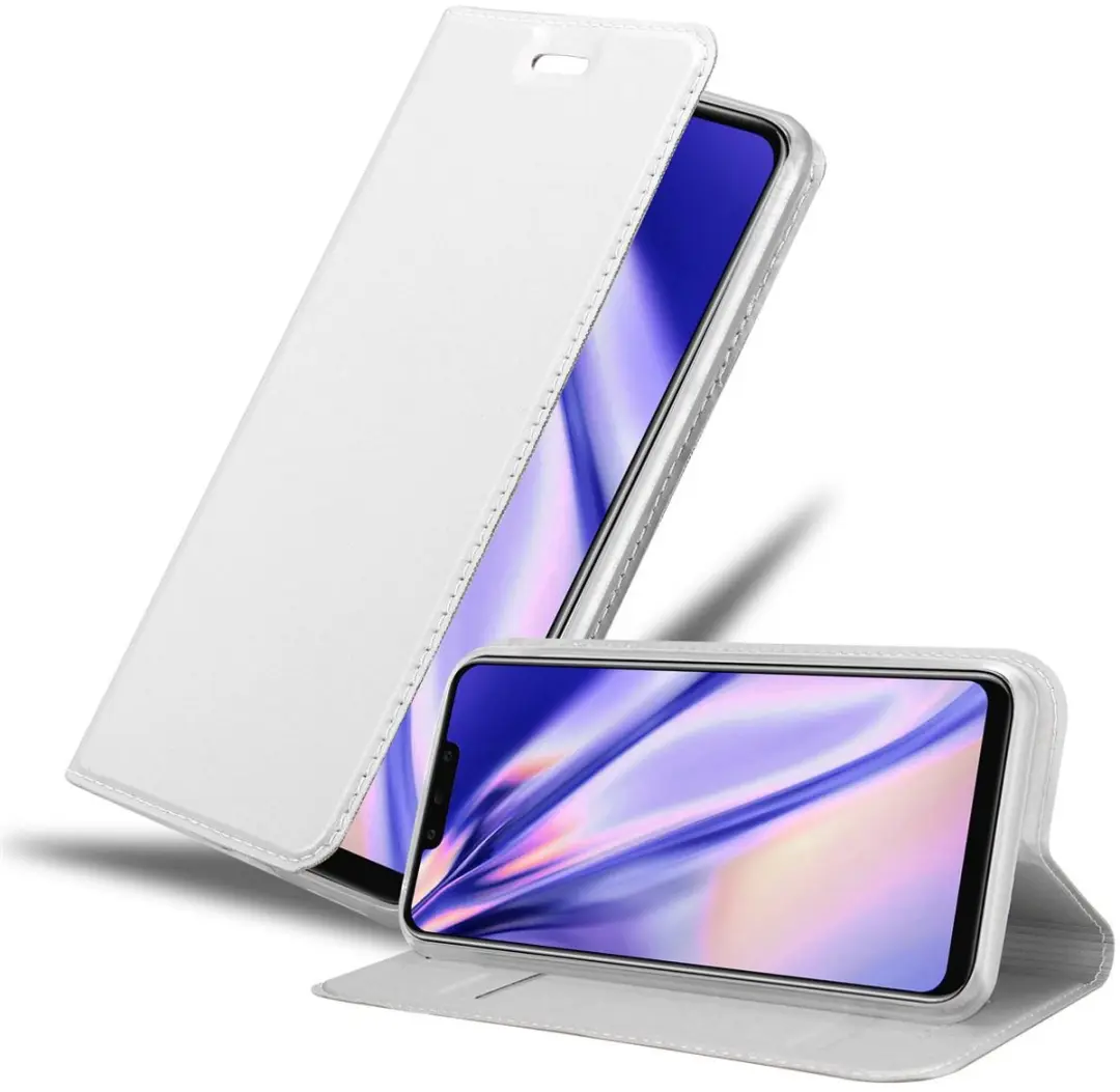 Cadorabo Hoesje geschikt voor Huawei MATE 20 LITE in CLASSY ZILVER