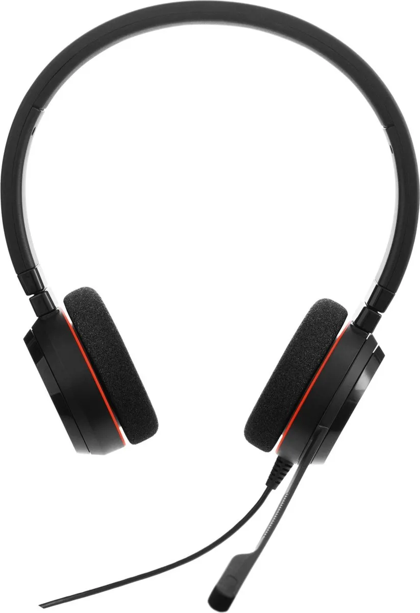 Jabra EVOLVE 20 UC Stereo Headset - Zwart - afbeelding 6 van 6