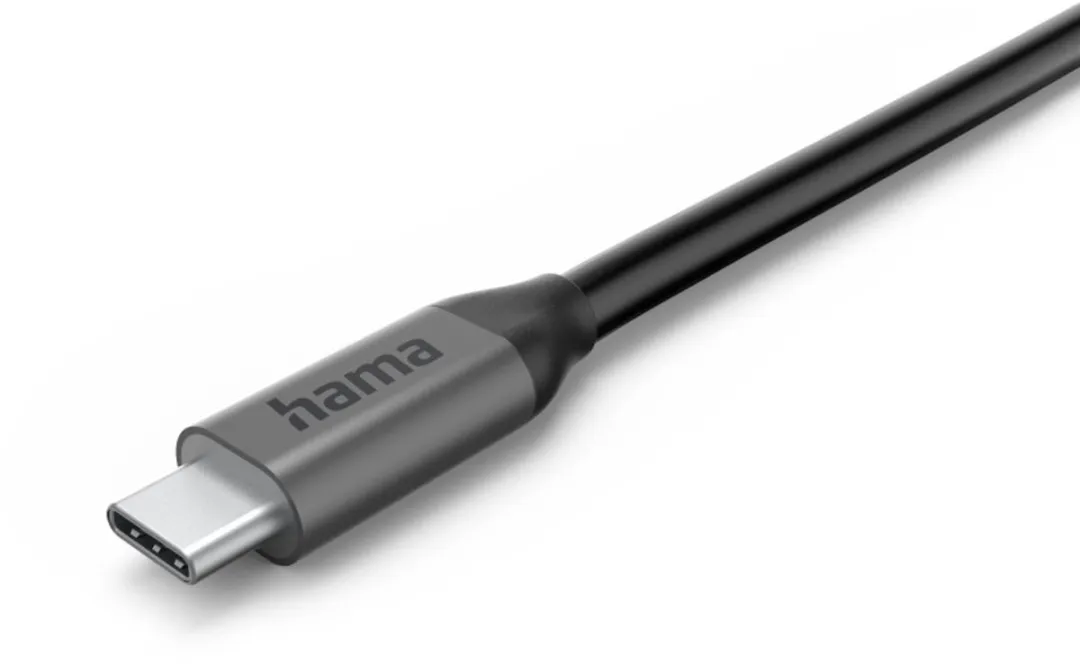 Hama Connect2Office 00200200 USB-C Dockingstation - Antraciet