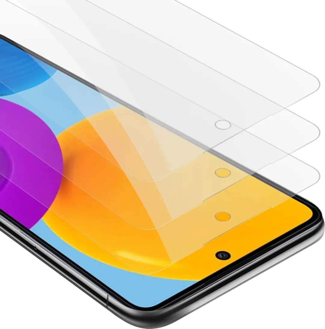 Cadorabo 3x Screenprotector geschikt voor Samsung Galaxy M52 5G