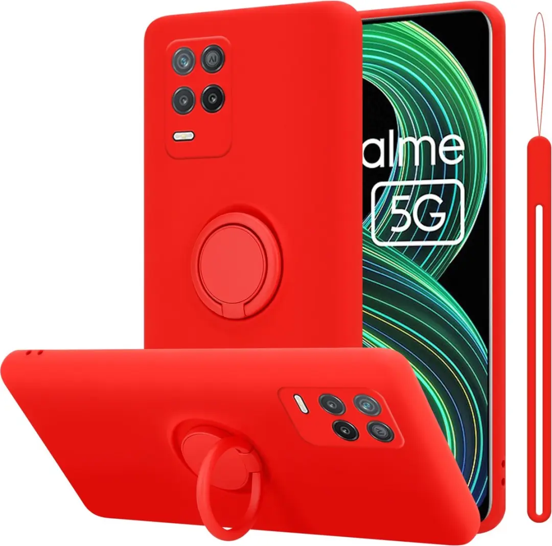 Cadorabo Hoesje geschikt voor Realme 8 5G / V13 / Q3 / Q3i / Narzo 30 5G in LIQU