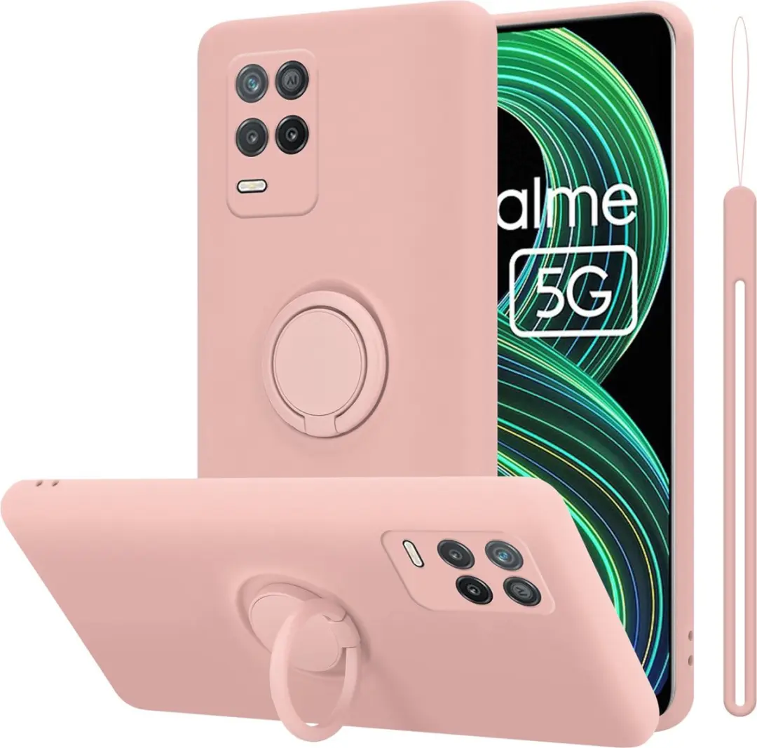 Cadorabo Hoesje geschikt voor Realme 8 5G / V13 / Q3 / Q3i / Narzo 30 5G in LIQU