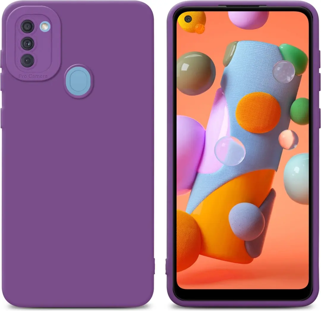 Cadorabo Hoesje geschikt voor Samsung Galaxy A11 / M11 in FLUID MAT PAARS