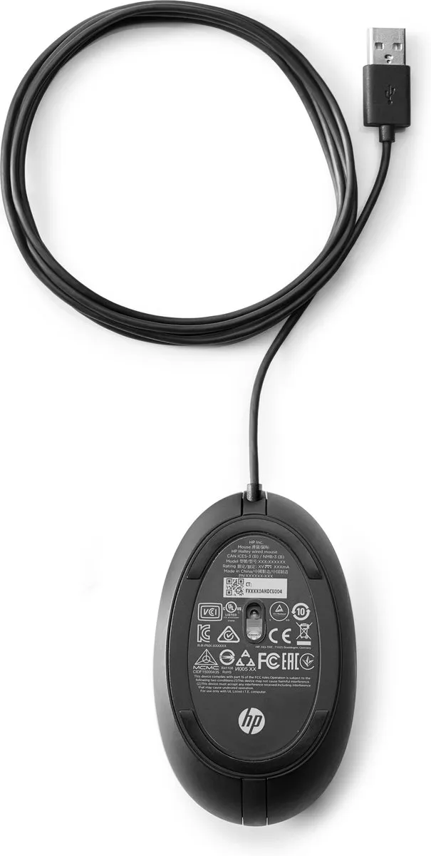 HP Wired Desktop 320M Muis