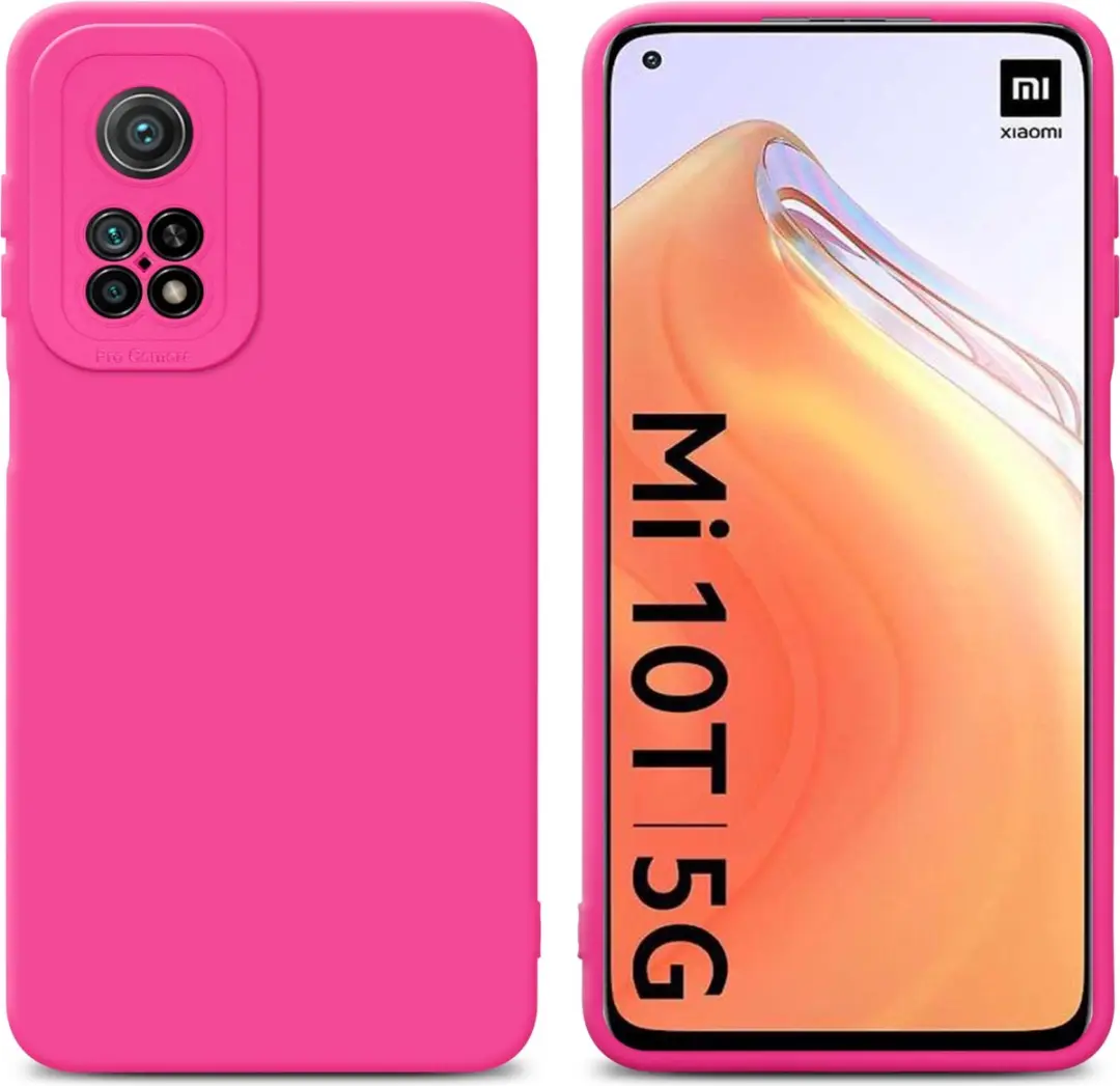 Cadorabo Hoesje geschikt voor Xiaomi Mi 10T / Mi 10T PRO in FLUID HOTPINK