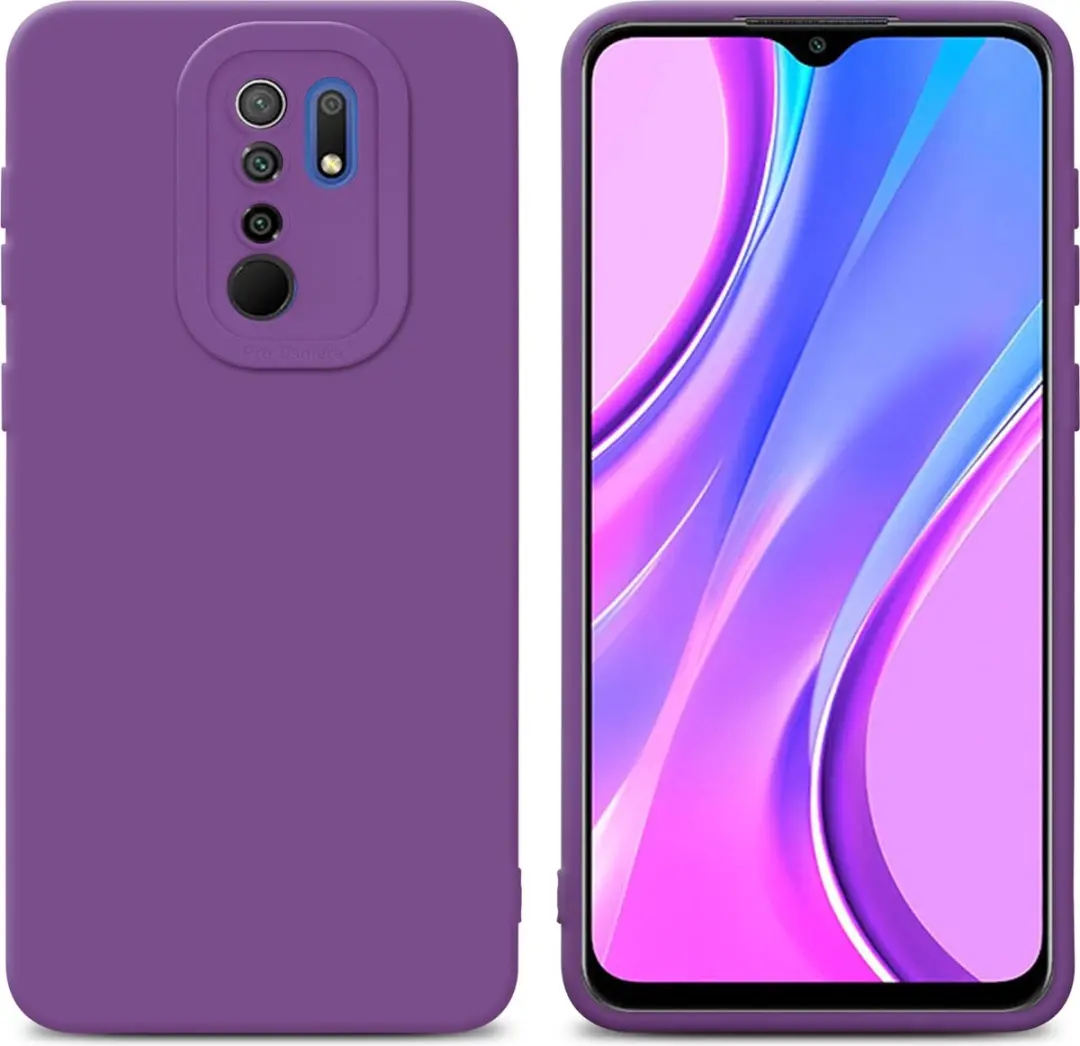 Cadorabo Hoesje geschikt voor Xiaomi RedMi 9 in FLUID MAT PAARS