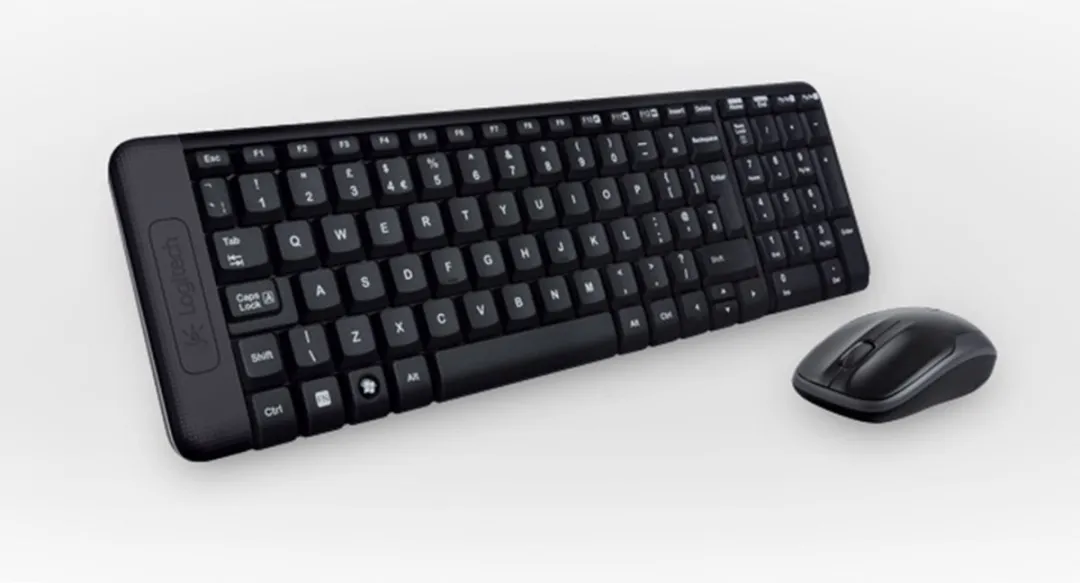 Logitech MK220 Draadloos Toetsenbord en Muis - Zwart