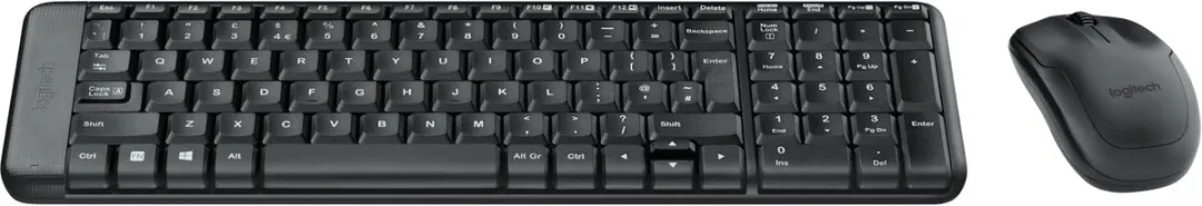 Logitech MK220 Draadloos Toetsenbord en Muis - Zwart