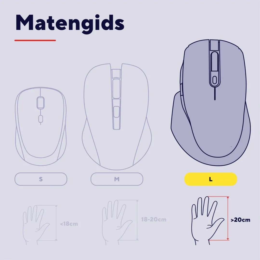 Trust Bayo V2 Verticale Ergonomische Muis - Zwart