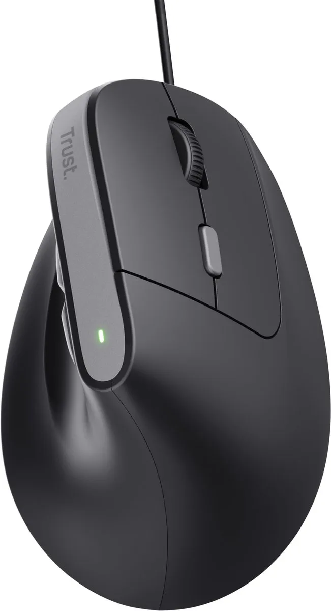 Trust Bayo V2 Verticale Ergonomische Muis - Zwart