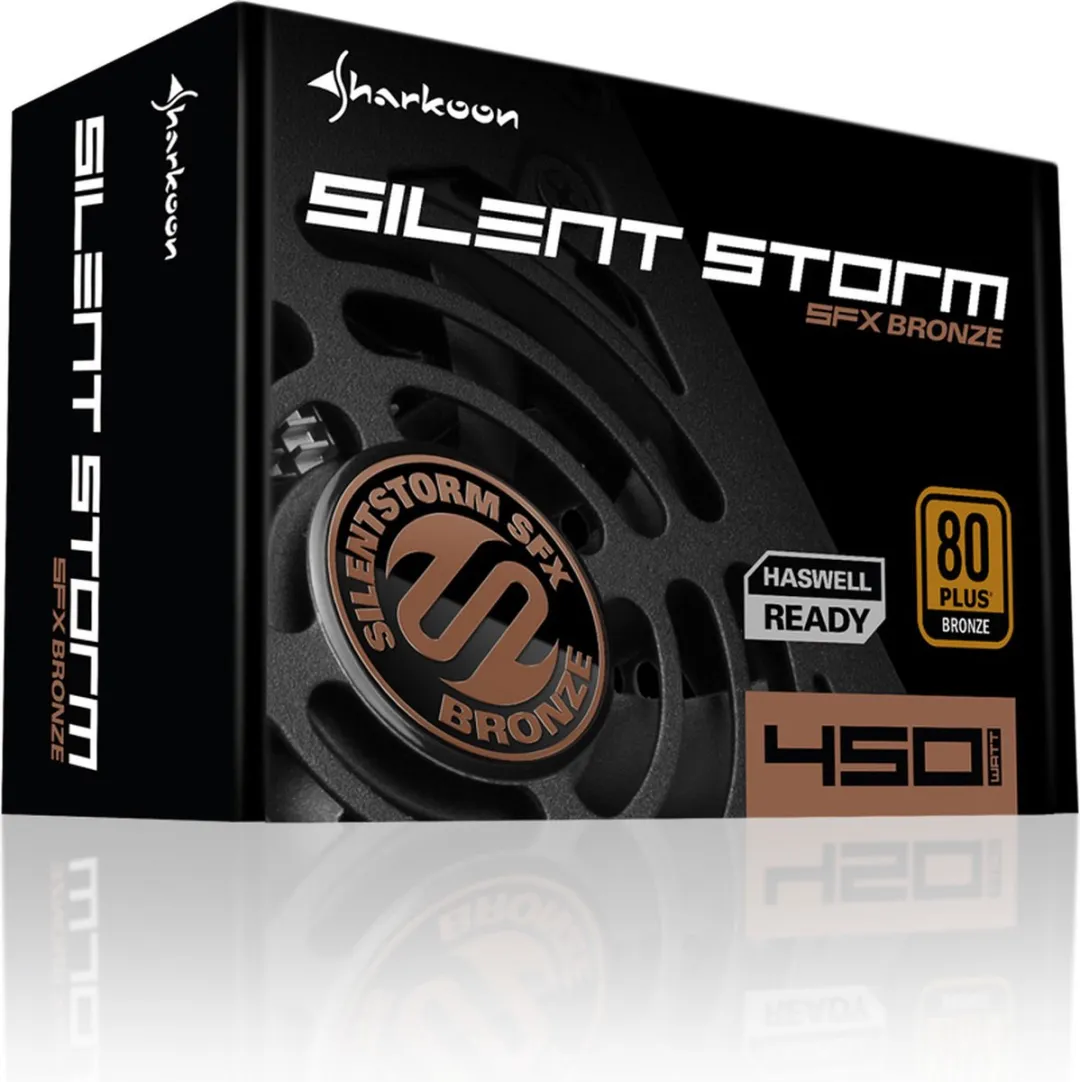 Power supply Sharkoon SilentStorm SFX Bronze 450 W