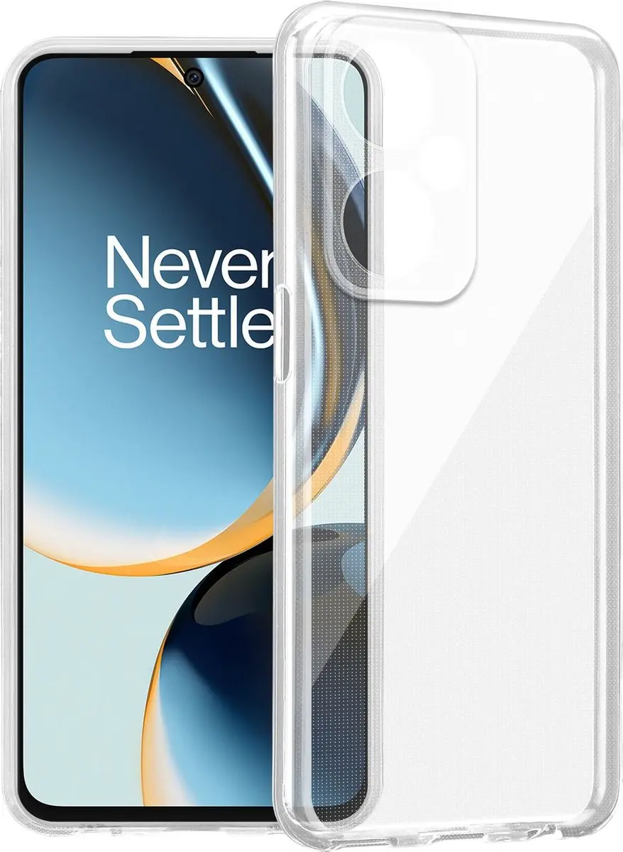 Cadorabo Hoesje geschikt voor OnePlus Nord CE 3 Lite 5G in VOLLEDIG TRANSPARANT